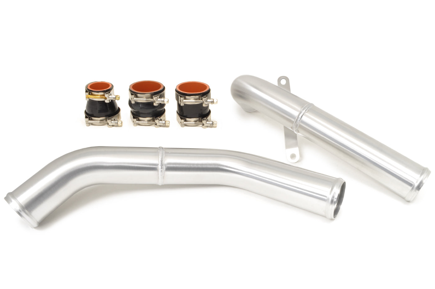STM Evo X Aluminum Upper Intercooler Pipe Kit (Brushed)