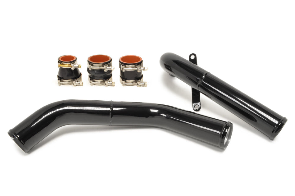 STM Evo X Aluminum Upper Intercooler Pipe Kit (Gloss Black)