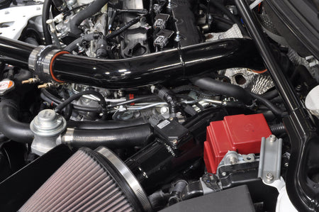 STM Evo X Upper Intercooler Pipe Kit Installed