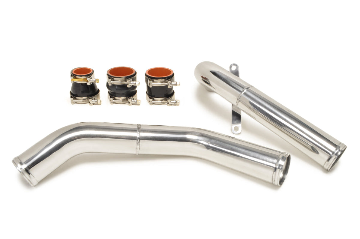STM Evo X Aluminum Upper Intercooler Pipe Kit (Polished)