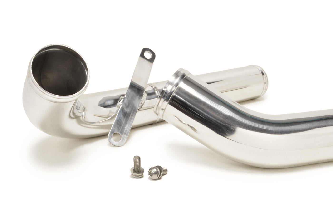 STM Evo X Aluminum Upper Intercooler Pipe Kit (Polished)
