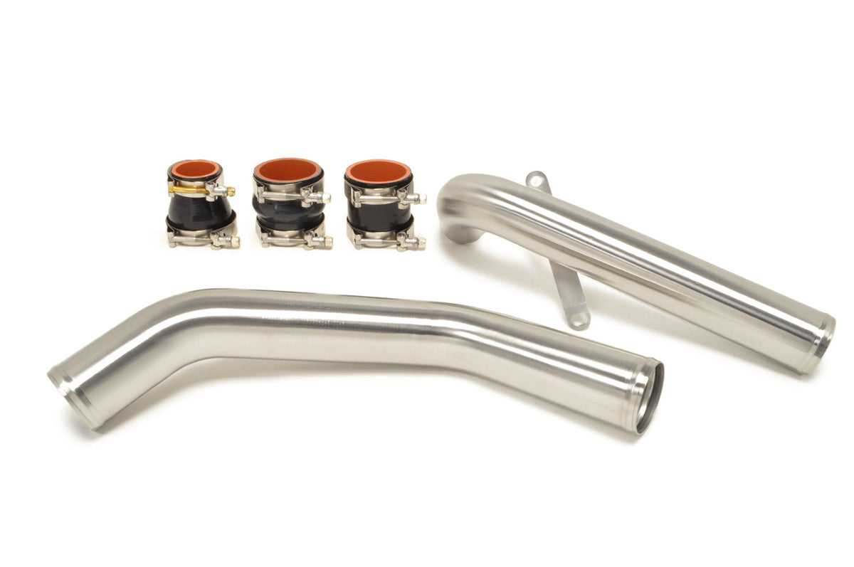 STM Evo X Stainless Upper Intercooler Pipe Kit (Brushed)