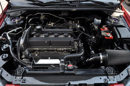 STM Evo 8/9 Exhaust Manifold Cover Installed