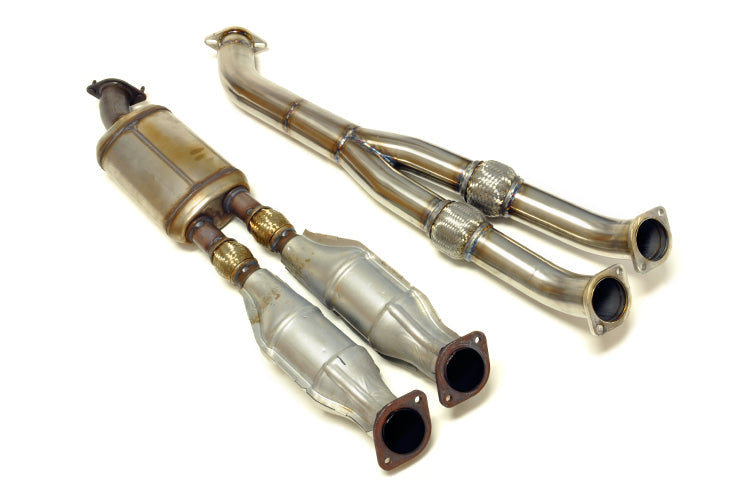 GTR Y Pipe vs Stock Comparison