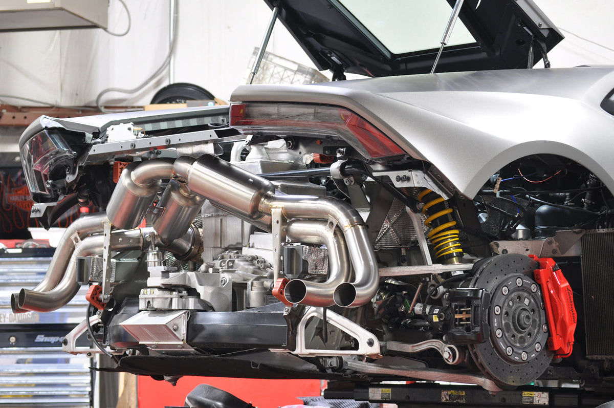 Lamborghini Huracan Titanium Exhaust Installed