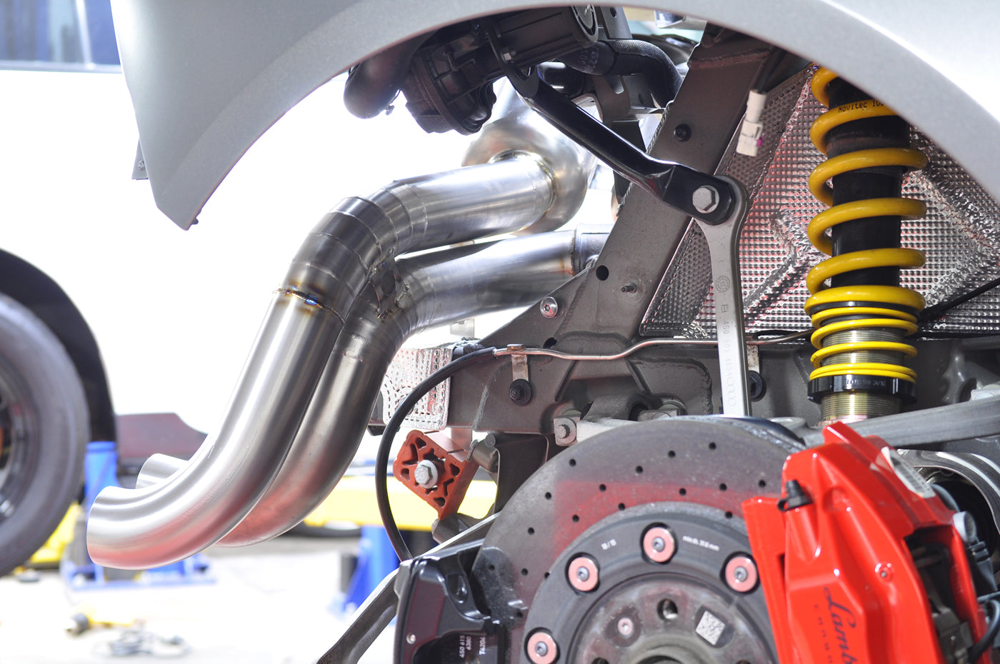 Lamborghini Huracan Titanium Exhaust Installed