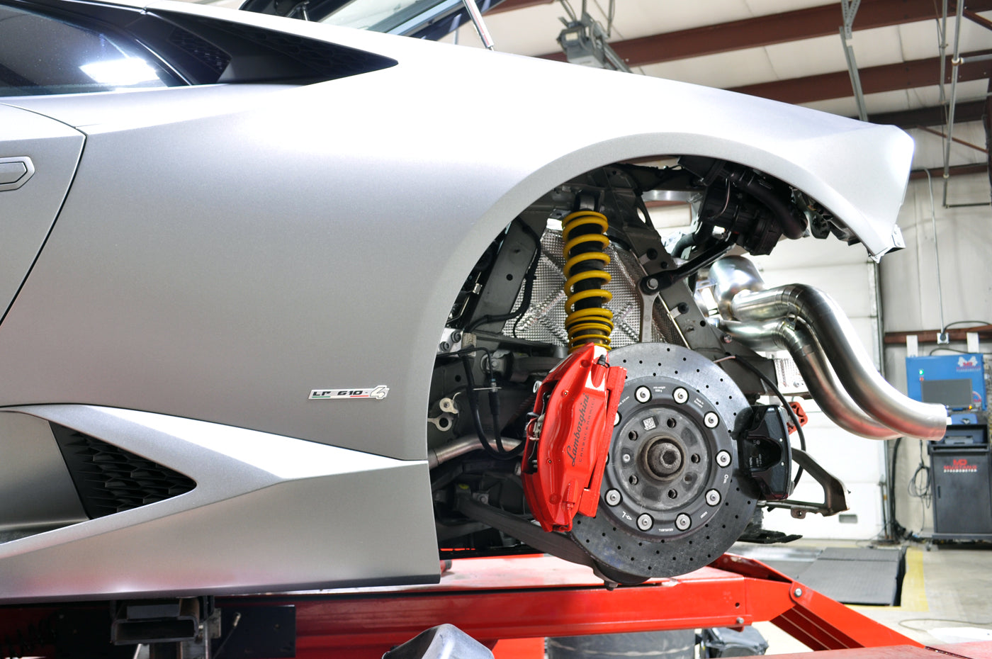 Lamborghini Huracan Titanium Exhaust Installed