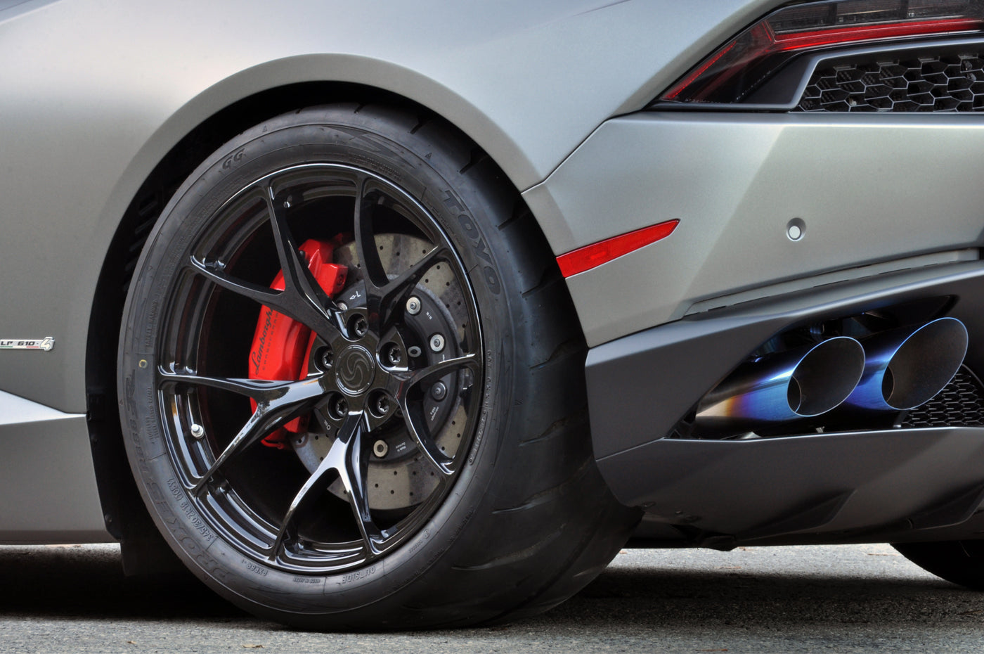 Lamborghini Huracan Titanium Exhaust Installed