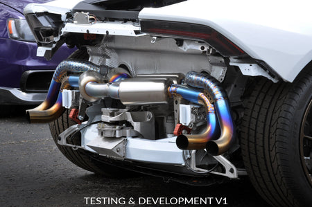 Lamborghini Huracan Titanium Exhaust Installed