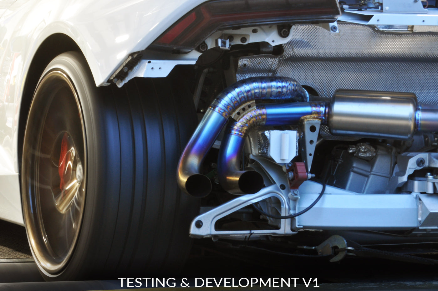 Lamborghini Huracan Titanium Exhaust Installed