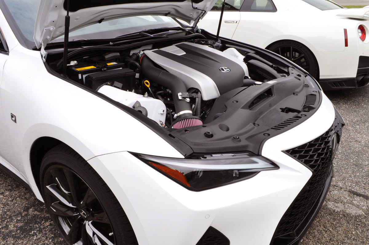 STM Lexus Intake Installed on a 2022 IS350 AWD F-Sport
