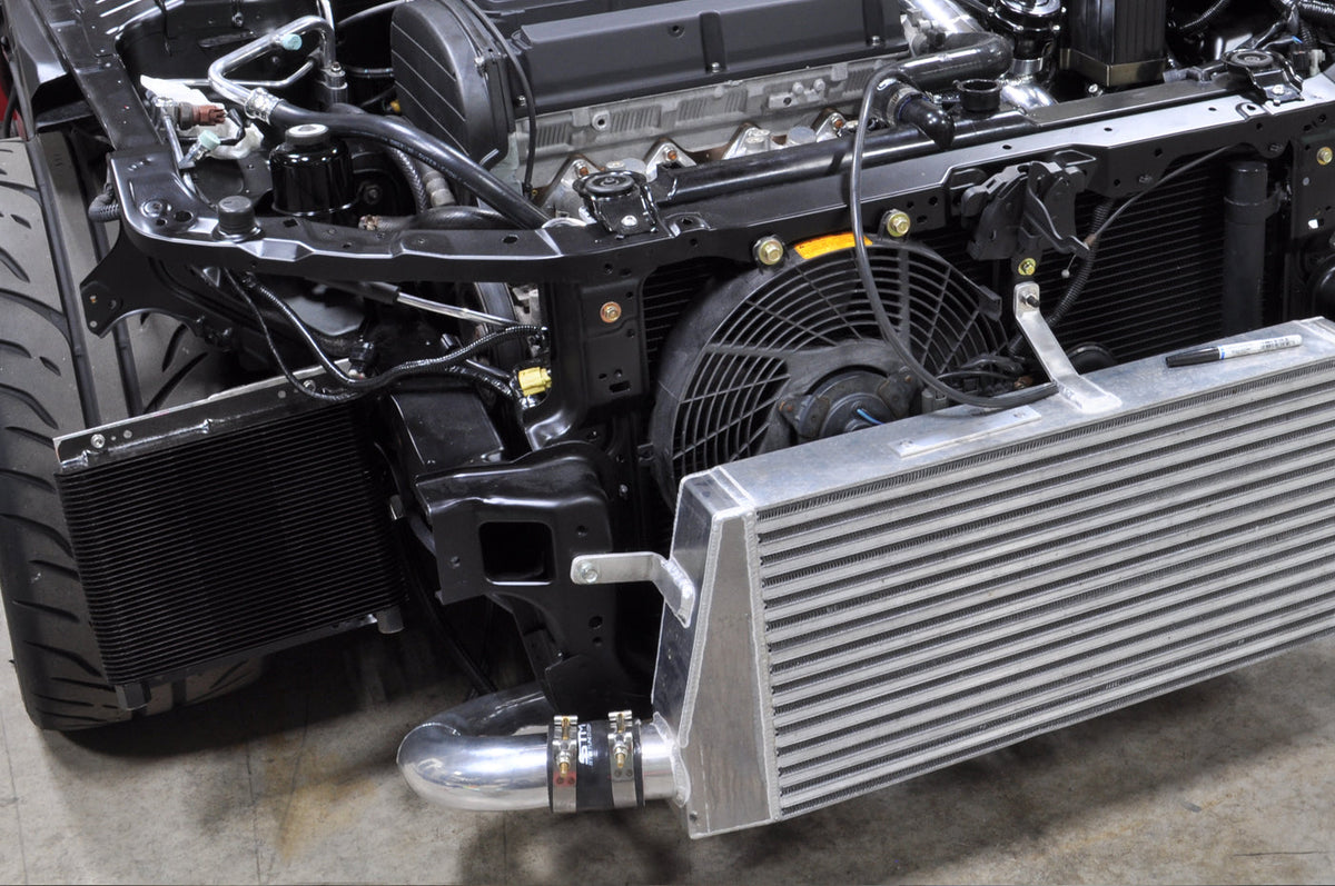 STM Evo 7/8/9 Lower Intercooler Pipe for Stock Frame Turbo Installed