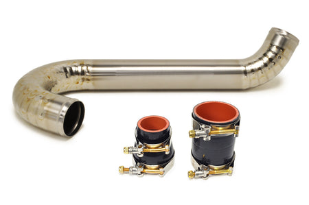 STM Evo 7/8/9 Titanium 2.5" LICP for Stock Frame Turbo (Bare Finish)
