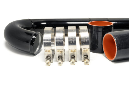 STM Evo 7/8/9 Lower Intercooler Pipe for STM FF T3 Manifold (Gloss Black Finish)