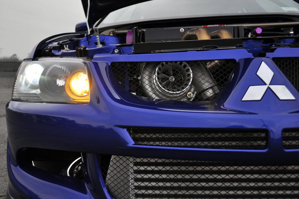 STM Evo 7/8/9 Lower Intercooler Pipe for STM Forward Facing T3 Manifold