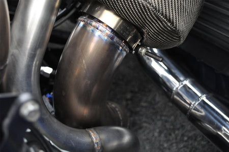 STM Evo 7/8/9 Lower Intercooler Pipe for STM Forward Facing T3 Manifold
