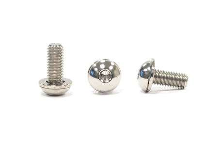 Titanium M5-1 x12 Bolts & Flat Washers