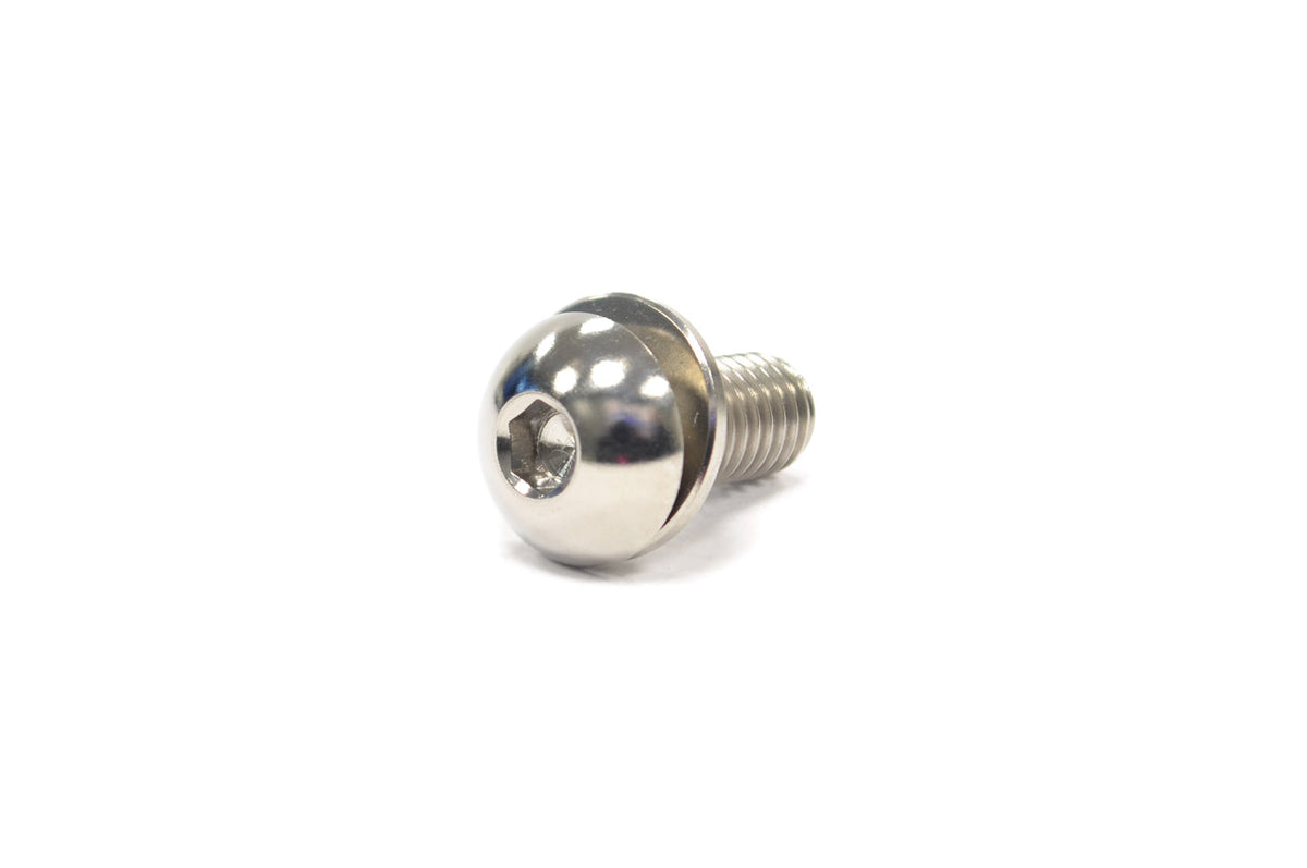 Titanium M5-1 x12 Bolts & Flat Washers