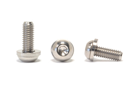 STM Titanium Bolts & Flat Washers (M6-1 x 16mm)