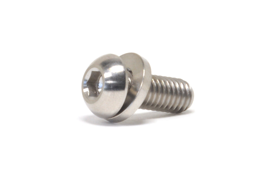 STM Titanium Bolts & Flat Washers (M6-1 x 16mm)