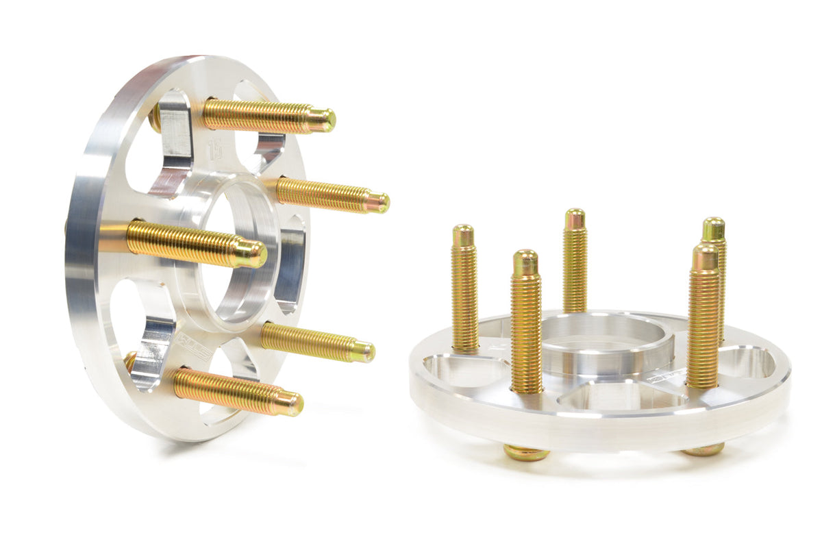 STM 5x114.3 15mm Aluminum Wheel Spacers with ARP Wheel Studs