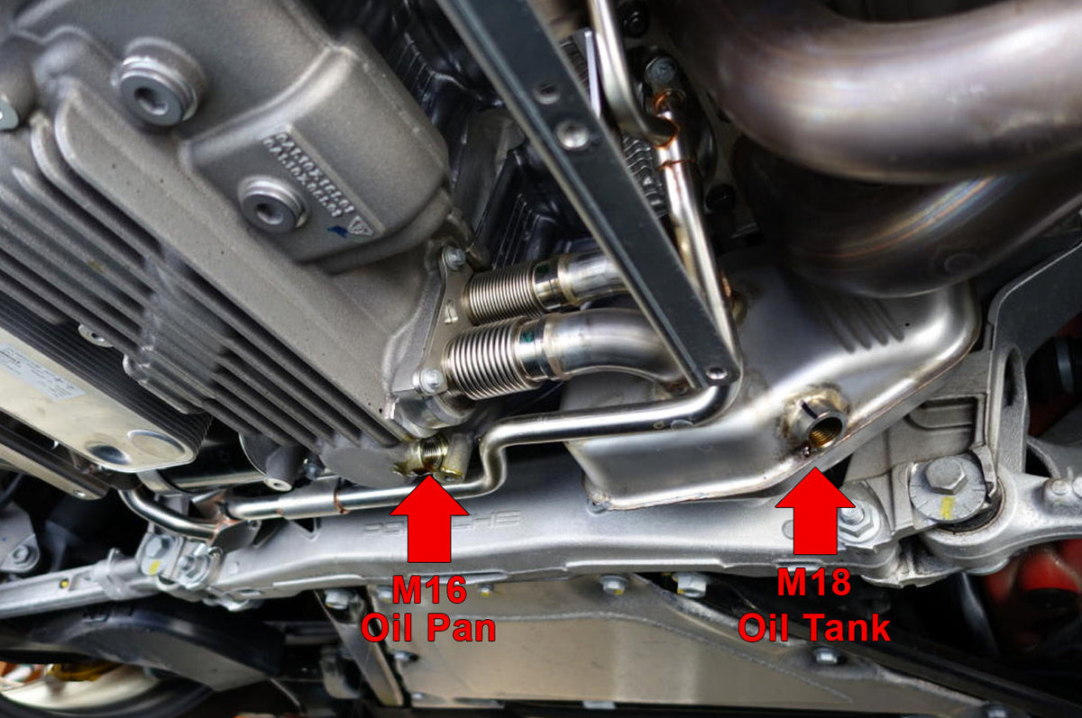 Oil Drain Plug Locations
