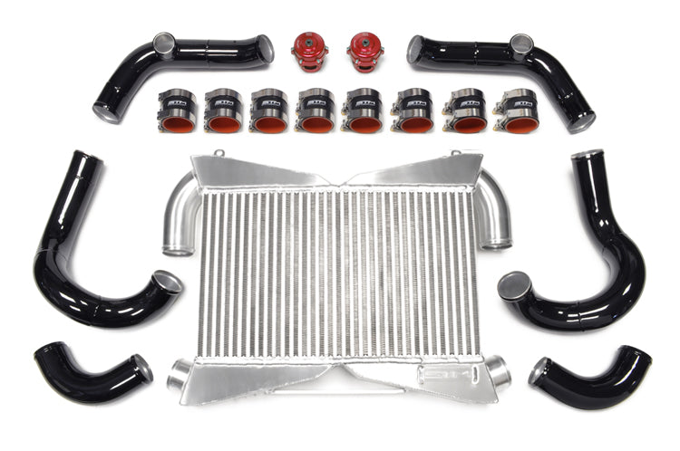 STM R35 GTR FMIC Intercooler Kit - Gloss Black
