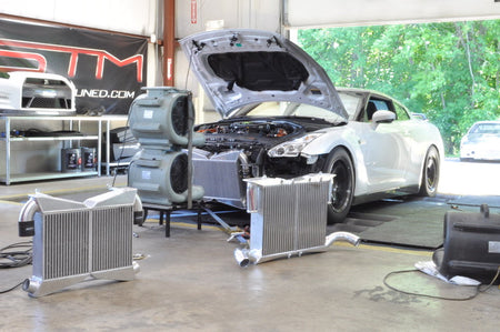 STM R35 GTR FMIC Intercooler Dyno Testing