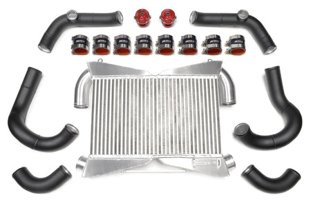 STM R35 GTR FMIC Intercooler Kit - Wrinkle Black