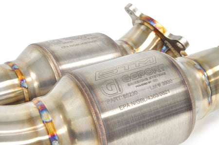 STM R35 GTR GESi EPA Downpipes