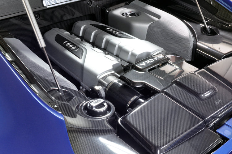 Lamborghini Audi  Huracan Gallardo R8 Silicone Intake Hoses Installed