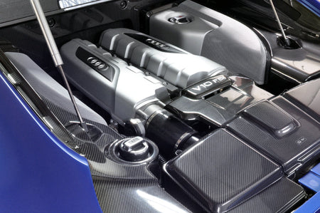 Lamborghini Audi  Huracan Gallardo R8 Silicone Intake Hoses Installed