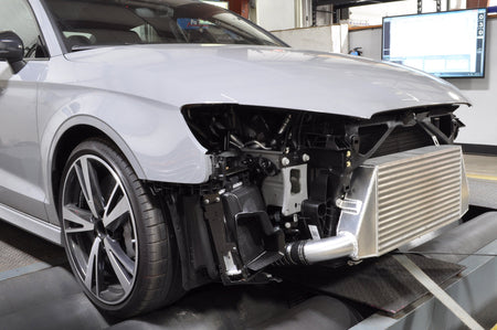 Audi RS3 Intercooler Testing on STM Dyno
