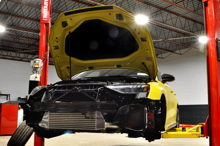 2022 Audi RS3 with STM Intercooler Installed