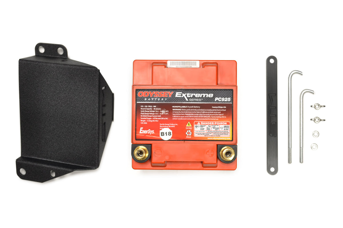 STM Lightweight PC925 Battery Kit for 2017+ Audi RS3 (Wrinkle Black Full Kit)