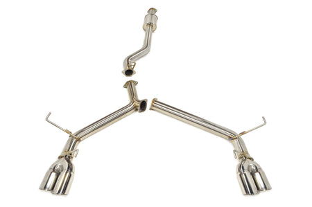STM Stainless Dual Exit Cat-Back Exhaust for 2022 WRX