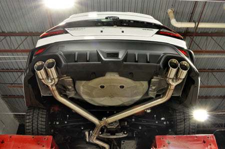 STM Stainless Dual Exit Cat-Back Exhaust for 2022 WRX