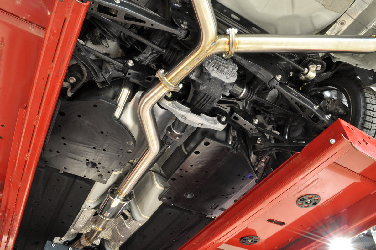 STM Stainless Dual Exit Cat-Back Exhaust for 2022 WRX