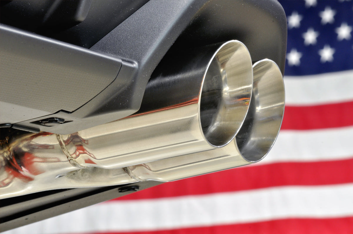 STM Stainless Dual Exit Cat-Back Exhaust for 2022 WRX