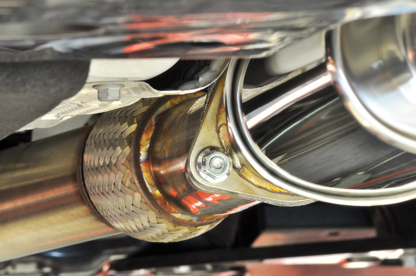 STM Stainless Dual Exit Cat-Back Exhaust for 2022 WRX