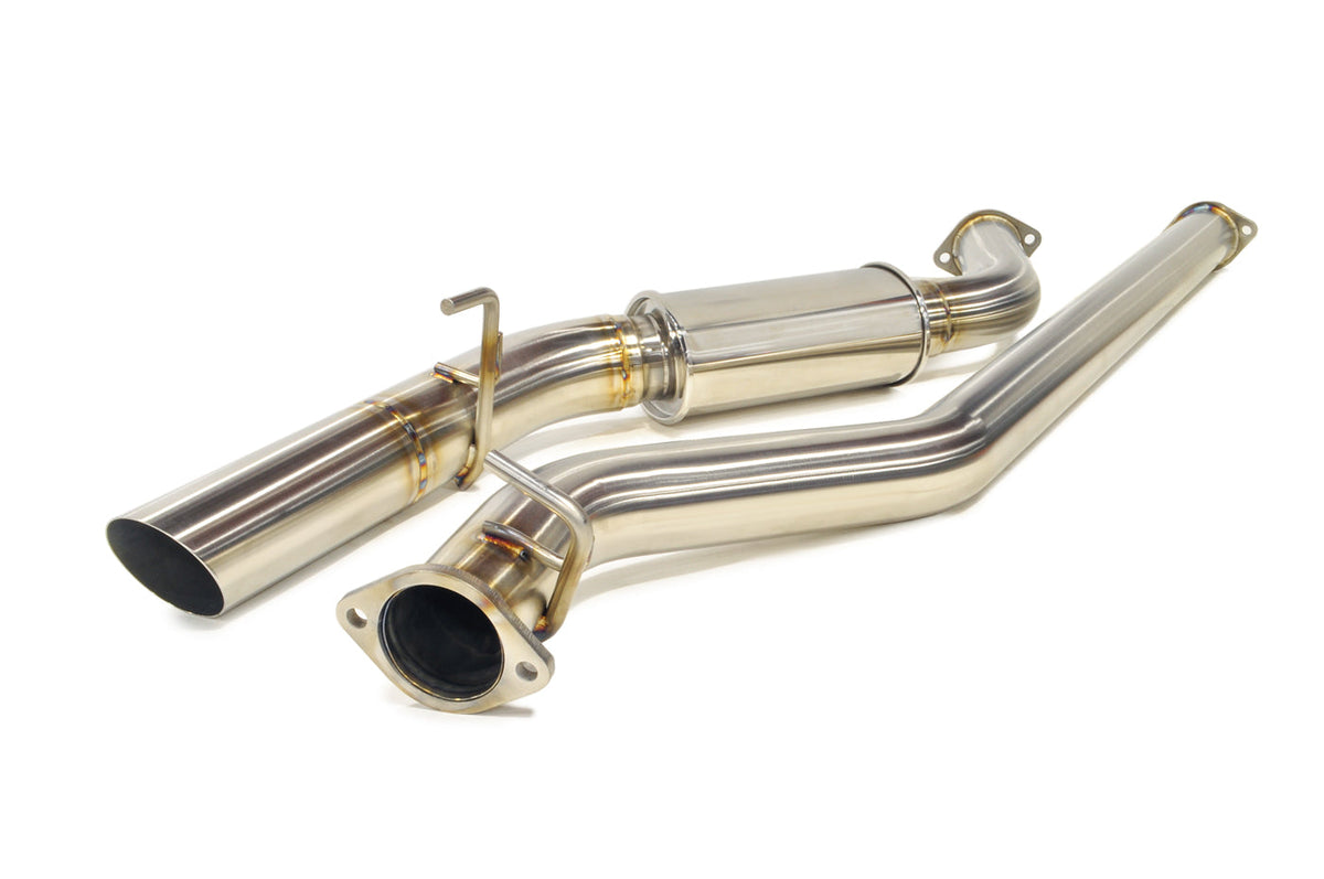 STM Stainless Single Exit Cat-Back Exhaust for 2022+ WRX