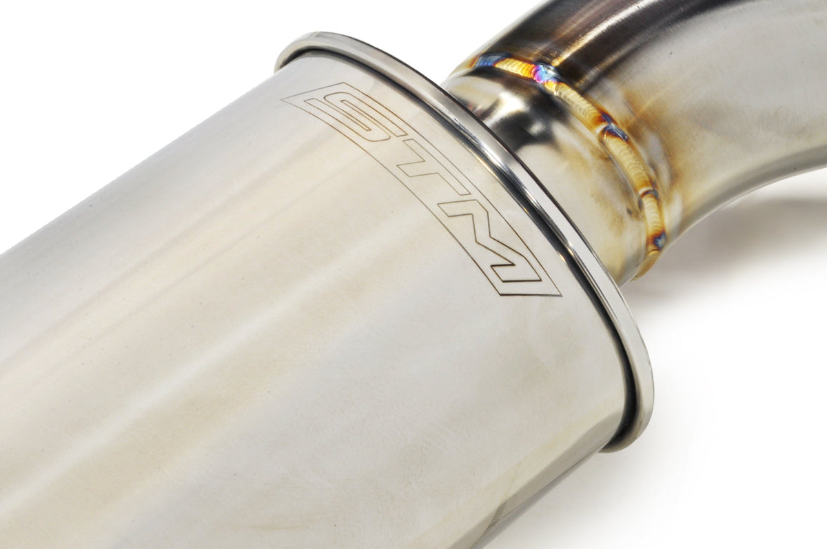STM Stainless Single Exit Cat-Back Exhaust for 2022+ WRX