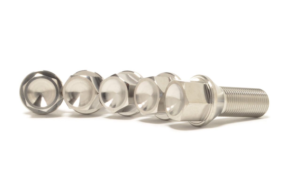 STM Titanium Lug Bolts for G8x M3/M4 (Bare Titanium)