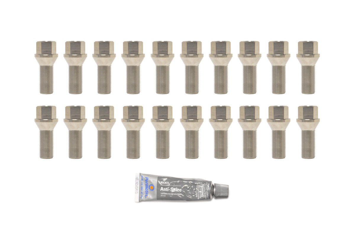 STM Titanium Lug Bolts for G8x M3/M4 (Bare Titanium)