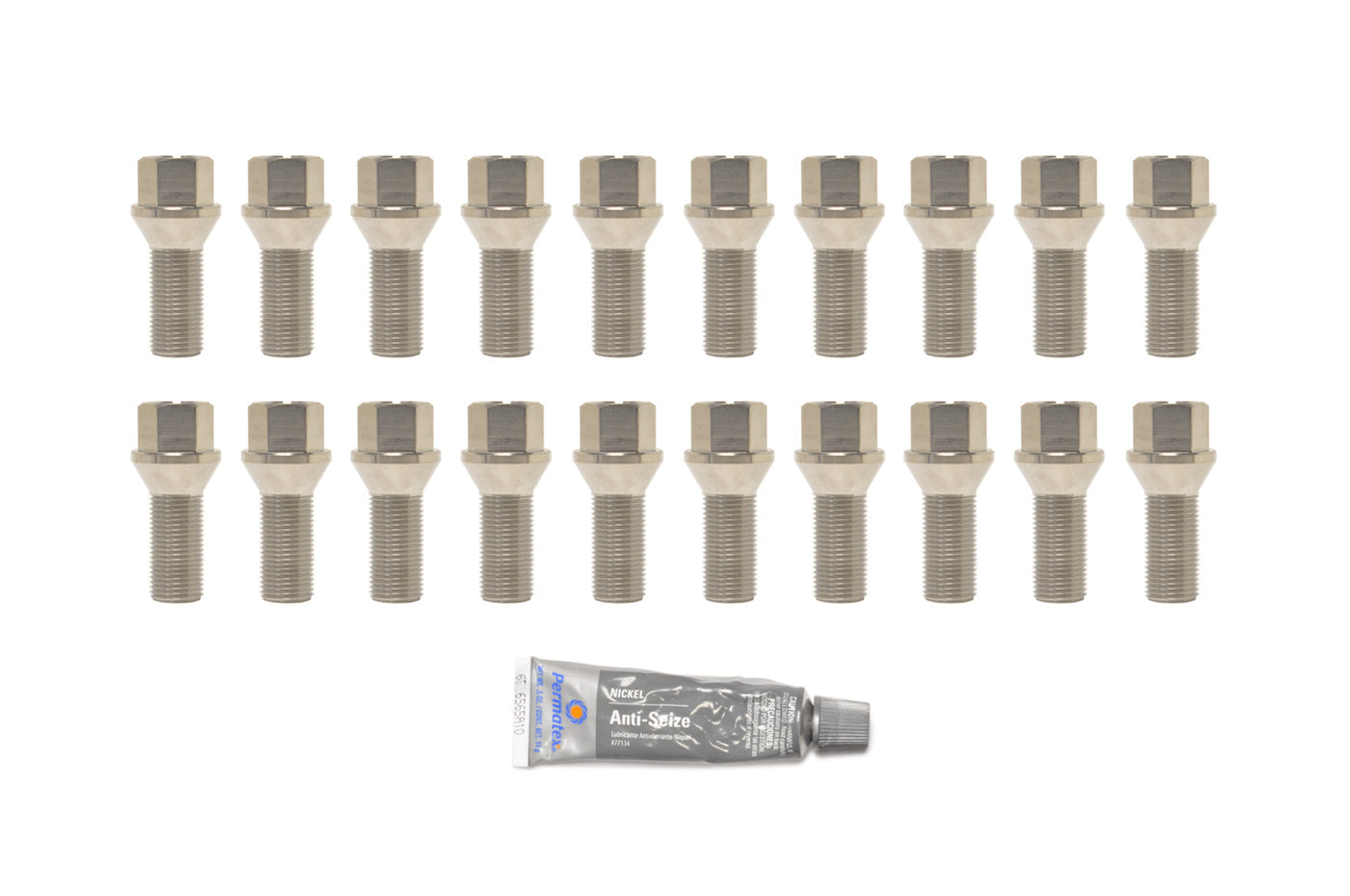 STM Titanium Lug Bolts for G8x M3/M4 (Bare Titanium)