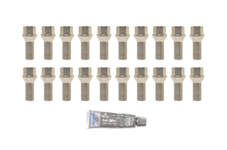 STM Titanium Lug Bolts for G8x M3/M4 (Bare Titanium)