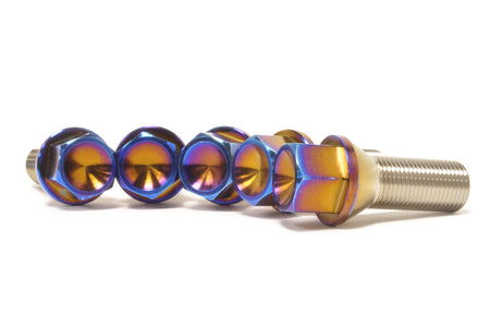 STM Titanium Lug Bolts for G8x M3/M4 (Burned Blue)