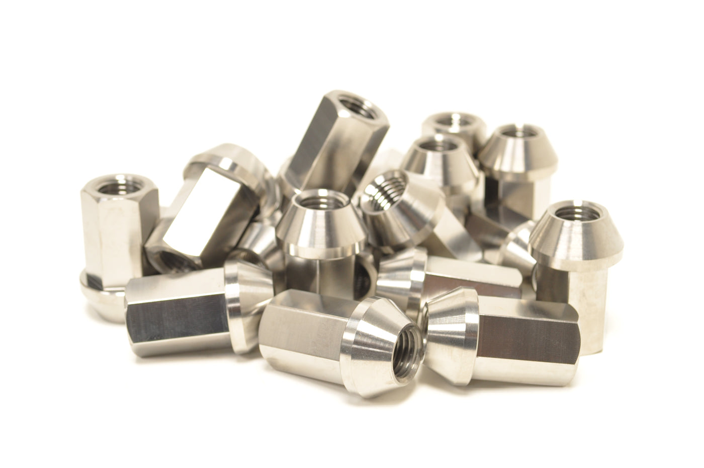 STM Titanium Lug Nuts (Bare Titanium Finish)