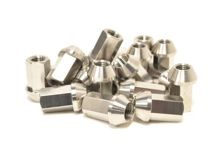 STM Titanium Lug Nuts (Bare Titanium Finish)