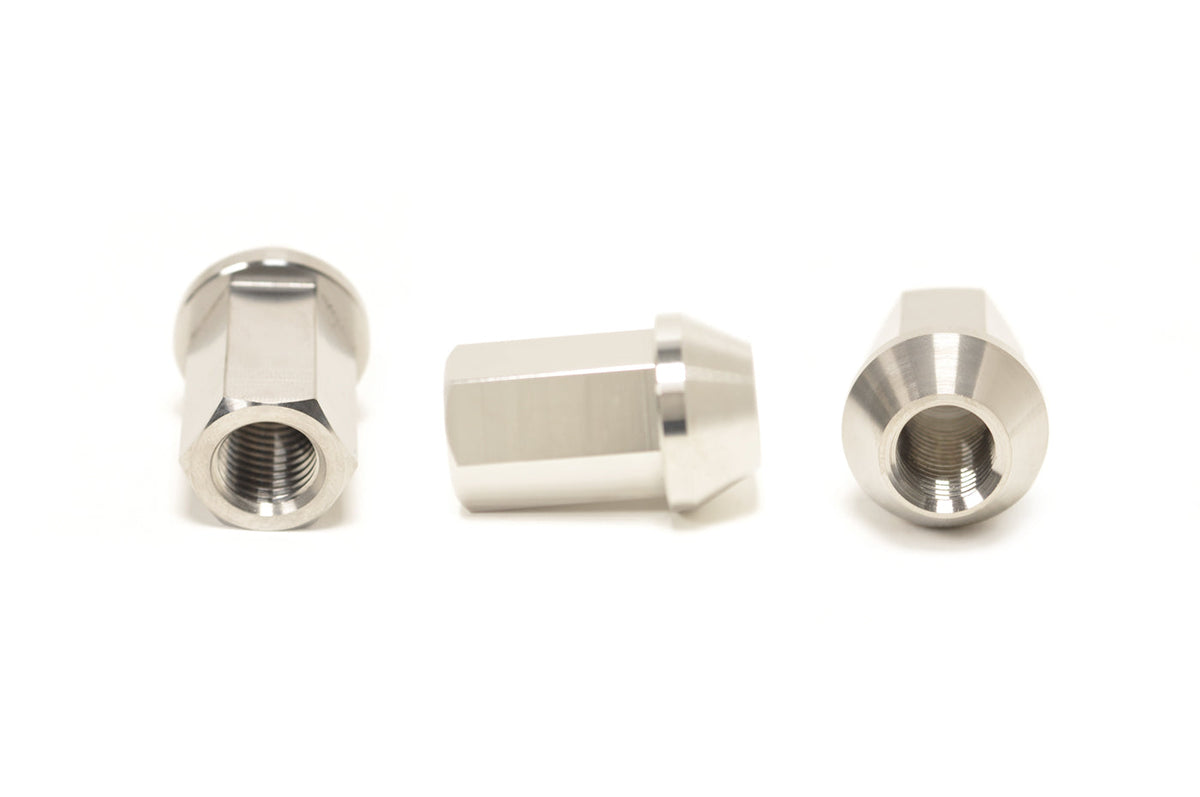 STM Titanium Lug Nuts (Bare Titanium Finish)